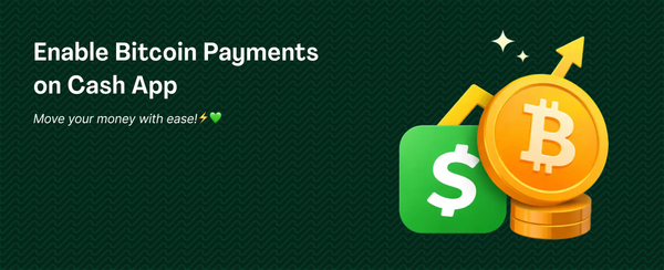 Enable Bitcoin Payments on Cashapp